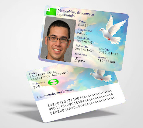 Example Memdeklaro self-declared ID