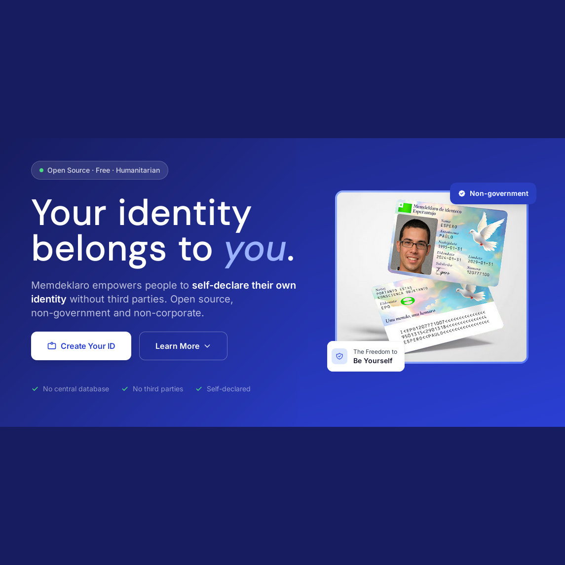 Memdeklaro - Official Website