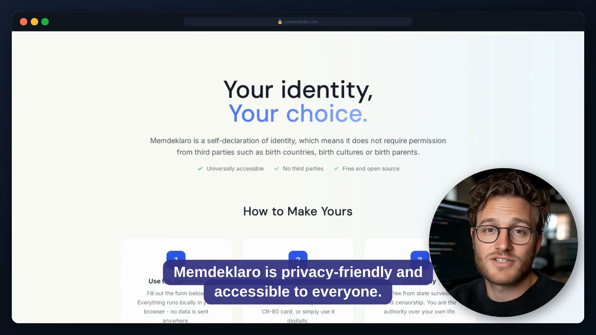 Memdeklaro - Explainer Video - Section 3